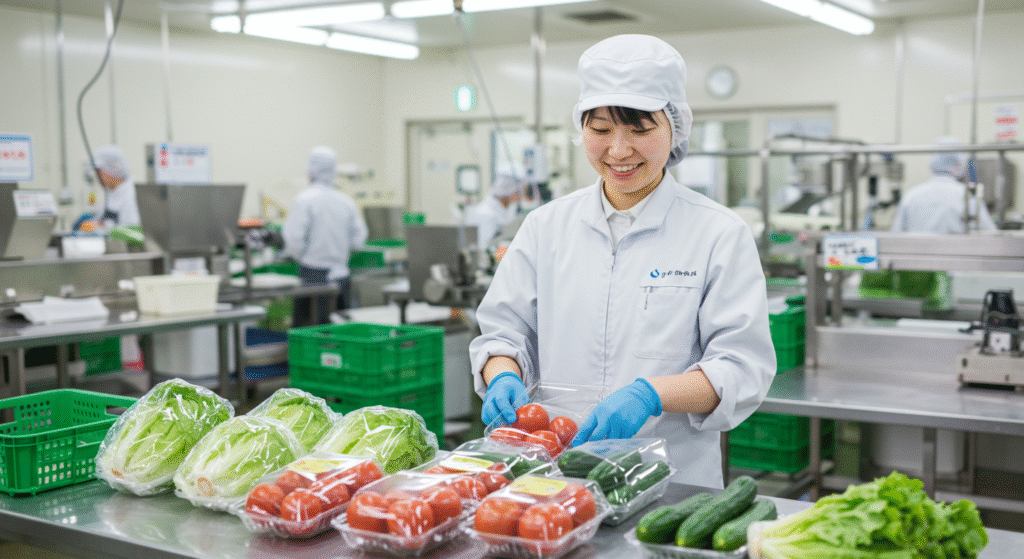 【札幌市中央区】青果物のパック詰め・選別スタッフ｜時給1,060円・未経験OK・週3日～OK